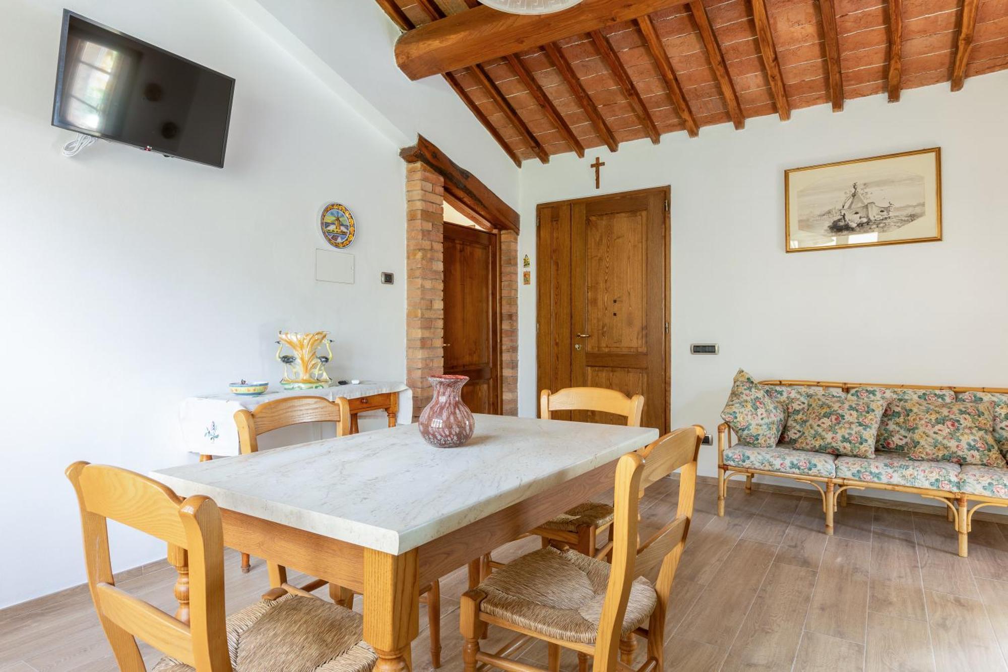 Ferienwohnung Asso Di Picche Siena Exterior foto